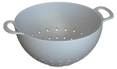 Produktbild von Magu Salatseiher 24 cm Natur-Design silver