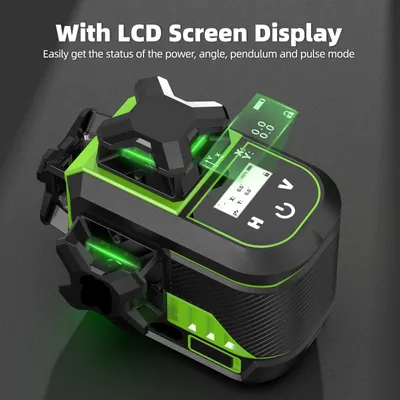 Immagine prodotto di Livella laser a croce – Livella laser 3D – Autolivellante – Linee verdi – Grado di protezione IP54 – Bluetooth