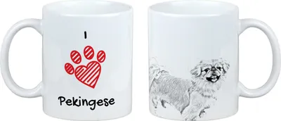 Image de Art-Dog Mug en céramique – Pékinois