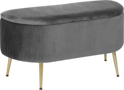Obrázek produktu pro Lavice do předsíně s úložným prostorem SOLARO, 100 x 40 x 53 cm