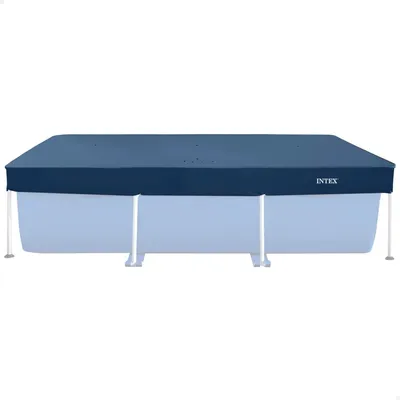 Produktbild von Intex Pool Abdeckplane Metal Frame Rechteckig 260 x 160 cm Ablauflöcher