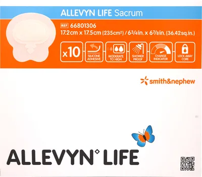 Produktbild von Allevyn Life Sacrum kl.17,2x17,5cm Silik.Schaumv. 10 St