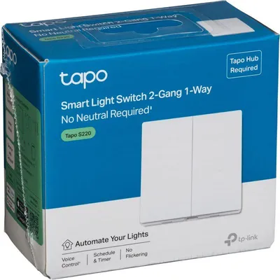 Obrázok produktu pre TP-Link Tapo S220, Vyklápací, Biela, 91,5 mm, 100,5 mm, 55,5 mm, 200 g