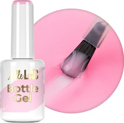 Immagine prodotto di Gel in flacone AlleLac Candy Pink 15 g Gel per unghie in flacone con pennello