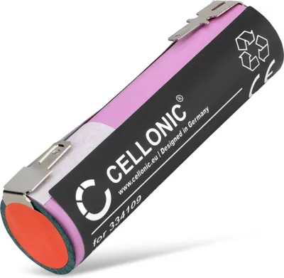 Produktbild von CELLONIC 1x Akku für Garten Kompatibel mit Bosch Ciso, Kompatibel mit Black & Decker KC460LN, Kompatibel mit Relaxdays Gartenschere, Kompatibel mit WOLF-Garten INR18650 - (2900mAh, 3.7V)