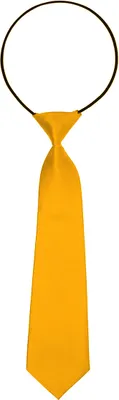 Produktbild von Oblique Unique Kinder Krawatte Schlips für Jungs Jungen Junge gebunden dehnbar - gelb