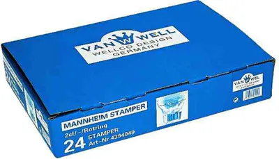 Produktbild von Kieliszki Gerd Van Well Mannheim 2cl z czerwonym pierścieniem 24 szt