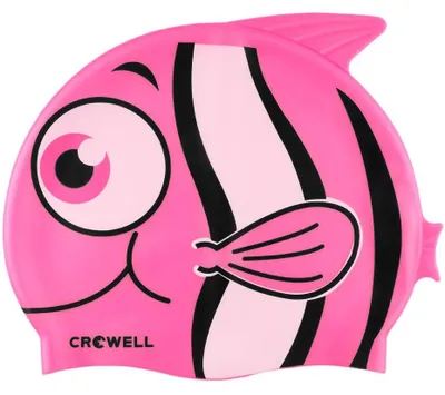 Produktbild von Crowell - "Nemo" Schwimmkappe für Kinder MR78485 (Einheitsgröße) (Pink)
