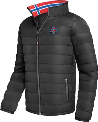 Zdjęcie produktu dla Kurtka zimowa Nebulus TERRY męska, ciepła kurtka outdoorowa, praktyczna i wszechstronna kurtka przejściowa i zimowa, Q932 - męska, czarny, M
