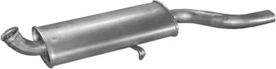 Produktbild von POLMO 01.14 Endschalldämpfer für AUDI 80 (81, 85, B2) Auspuff