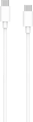 Image de WOW WCBLCC2MW - Câble USB C/C 3A 2M Blanc