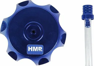 Produktbild von ALU Tankdeckel Tankverschluss Blau Dirt Bike Pit BIKE Moto Cross HMParts