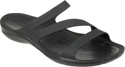 Produktbild von Crocs Women's Swiftwater Sandále Black/Black 37-38
