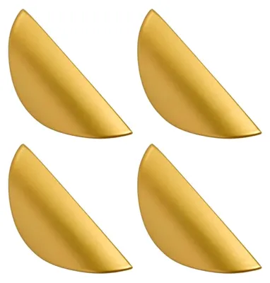Produktbild von 4 Stück Möbelgriff Gold 32mm Lochabstand Küchengriff für Küchenschränke, Schrank- und Schubladengriffe