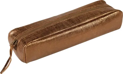 Produktbild von Clairefontaine 4x KLEOPATHRA Schlampermäppchen 21x6x4cm bronze 410039C