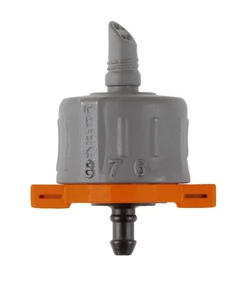 Produktbild von Gardena Regulierbarer Endtropfer, 4 bar, Grau, Orange