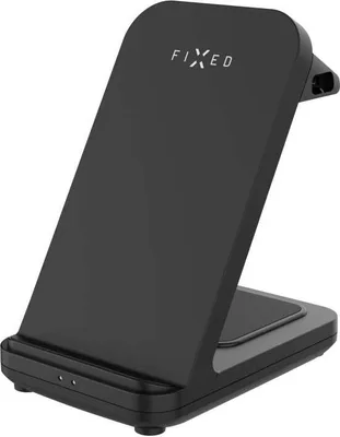 Produktbild von Induktionsladegerät, 3in1, 15W + 5W, Fixed Powerstation Uni, Schwarz