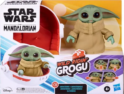 Produktbild von Star Wars Interaktiver Plüsch Wild Ridin´ Grogu, 12 cm