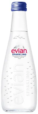 Image de Eau minérale Evian gazeuse 330 ml