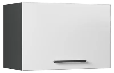 Image de Elément haut de cuisine Vicco Fame-Line Blanc Haute brillance/Anthracite 60cm, Model 61548