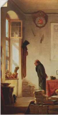 Produktbild von ARTland Wandbild, selbstklebend Der Kaktusliebhaber. Um 1865 Größe: 75x150 cm