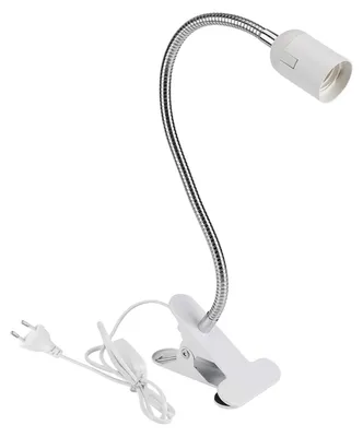 Obrázok produktu pre Stolná lampa s klipom - Nastaviteľná LED lampa na čítanie - Biela