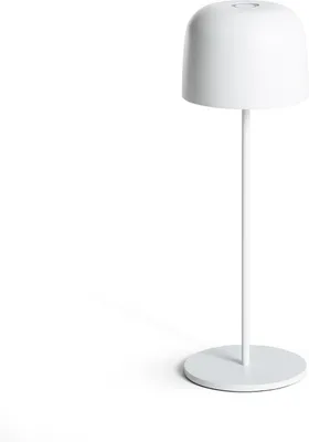 Produktbild von LED-Tischlampe 1.2W Tragbar Aussen Aluminium mit wiederaufladbarem USB-Akku Wink Weiß