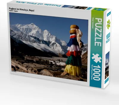 Produktbild von Calvendo Kagbeni im Himalaya, Nepal 1000 Teile Puzzle quer 640x480mm, Schickert Peter; 7432652