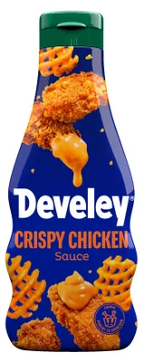 Obrázek produktu pro Develey Crispy Chicken krémová pikantní omáčka stlačovací láhev 250 ml