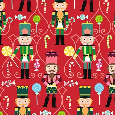 Produktbild von Traditionelles Weihnachtsgeschenkpapier, 500 x 70 cm
