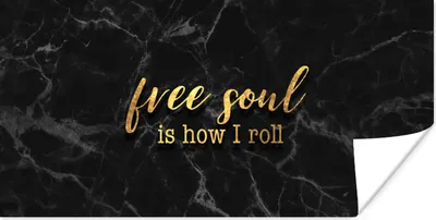 Produktbild von MuchoWow® Poster Zitate -  - Gold - Marmor 40x20 cm - Poster für die Wand - Poster Schlafzimmer