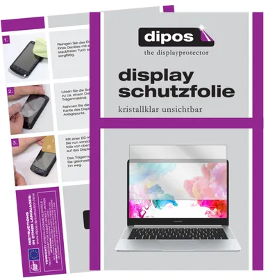 Produktbild von 2x Schutzfolie für Huawei MateBook D klar Displayschutzfolie Display Schutz