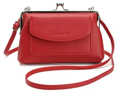 Produktbild von Kleine Umhängetasche für Damen, Handytasche, Kartenhalter, Geldbörse und Handtasche