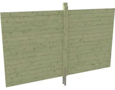 Produktbild von Rückwand Profilschalung SKAN HOLZ Friesland 363 x 330 cm kesseldruckimprägniert