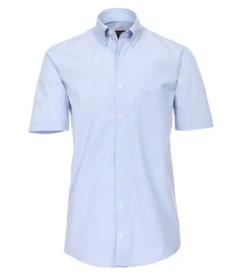 Produktbild von CASAMODA - Herren Hemd Kurzarm (983078600), Größe: M, Farbe: Blau (100)