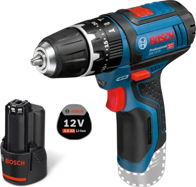 Produktbild von Bosch Akku-Schlagbohrschrauber GSB 12V-15 / 1x 3,0 Ah Akku