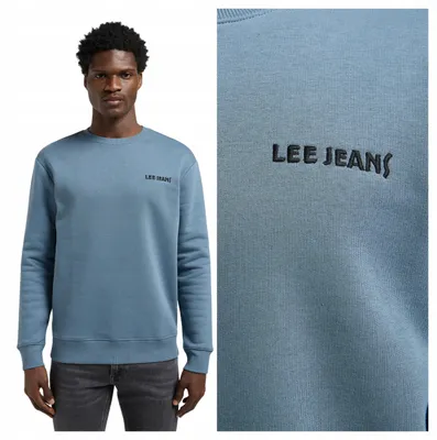 Produktbild von Lee | Herren Regular Core SWS Blaues Baumwoll-Freizeit-Sweatshirt M