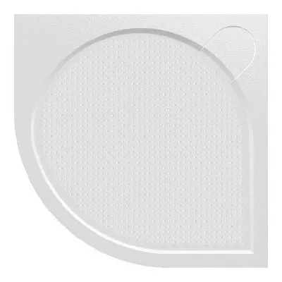 Obrázok produktu pre ARCA sprchová vanička z liateho mramoru, štvrťkruh, 80x80 cm, R550