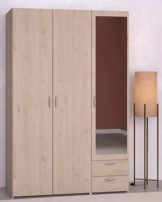Produktbild von Parisot DAILY 14 Kleiderschrank mit Spiegel, 3-türig