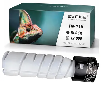 Immagine prodotto di Cartuccia toner compatibile per la stampante Konica Minolta TN118 TN-118, colore nero, resa di 12.000 pagine, compatibile con i modelli BizHub 195 e 215