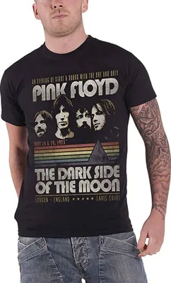 Produktbild von Pink Floyd - T-Shirt für Herren/Damen Uni RO267 (S) (Schwarz)