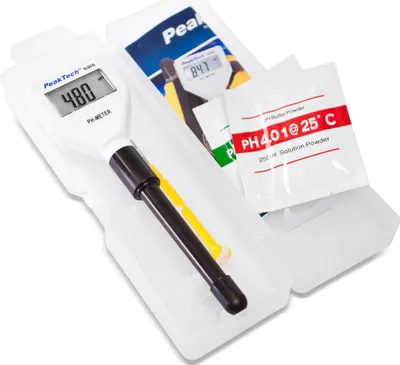 Produktbild von PeakTech P 5315 - PH-Messgerät mit Sonde  0.00 É 14.00 PH  0 É 50¡C