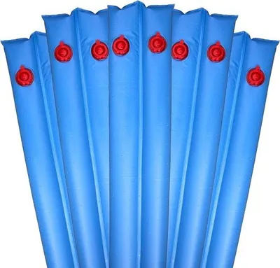 Produktbild von Schwimmbeckenabdeckung - Winter-Wassersäcke - Schwimmbecken schützen - Doppelkammerdesign - 3 Meter 5er-Pack - Blau