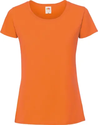 Obrázok produktu pre Dámske tričko Fruit Of The, priliehavé RW5975 (M) (oranžová)