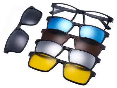 Immagine prodotto di Occhiali da sole clip-on polarizzati magnetici per la guida notturna