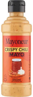 Produktbild von Mayoneur Crispy Chili Mayo 250g – Würzige, knusprige Chili-Mayonnaise Dip
