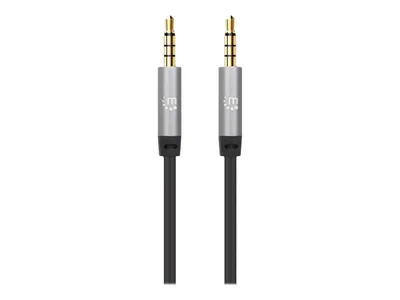 Image de MANHATTAN Câble de connexion audio Aux / jack 3,5 mm 5m