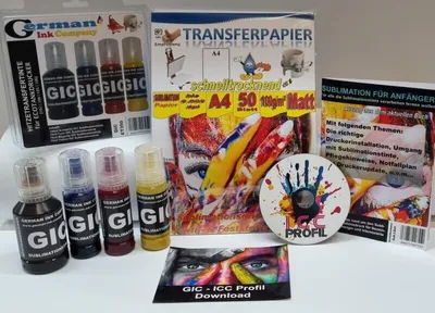 Produktbild von Ecotankdrucker ET-2715 z.Sublimationsdrucker umrüsten - Tinte, Papier + ICC Profil