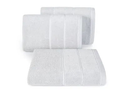 Zdjęcie produktu dla Eurofirany 476208, 70 x 140 cm, Bawełna, Poliester, Srebrny, 1 szt.