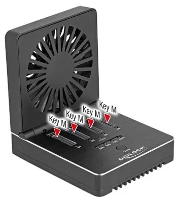 Produktbild von Delock USB 20 Gbps M.2 Dockingstation